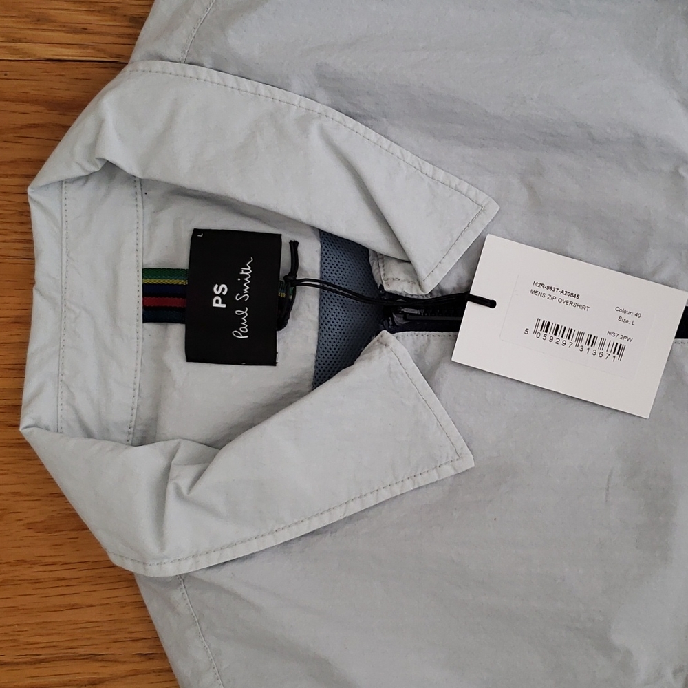Paul Smith jacket light gray men's L - Picture 2 of 8
